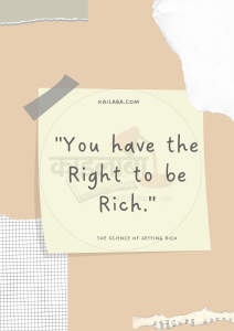 The Science of Getting Rich summary - kailaba.com